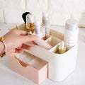 Multifunctional Nail & Cotton Swab Storage Box – Cosmetic Organizer