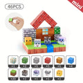 Magnetic Blocks - Build Mine Magnet World Edition Magnetic Cubes Construction Toys for Boys Girls STEM Montessori Sensory Toys
