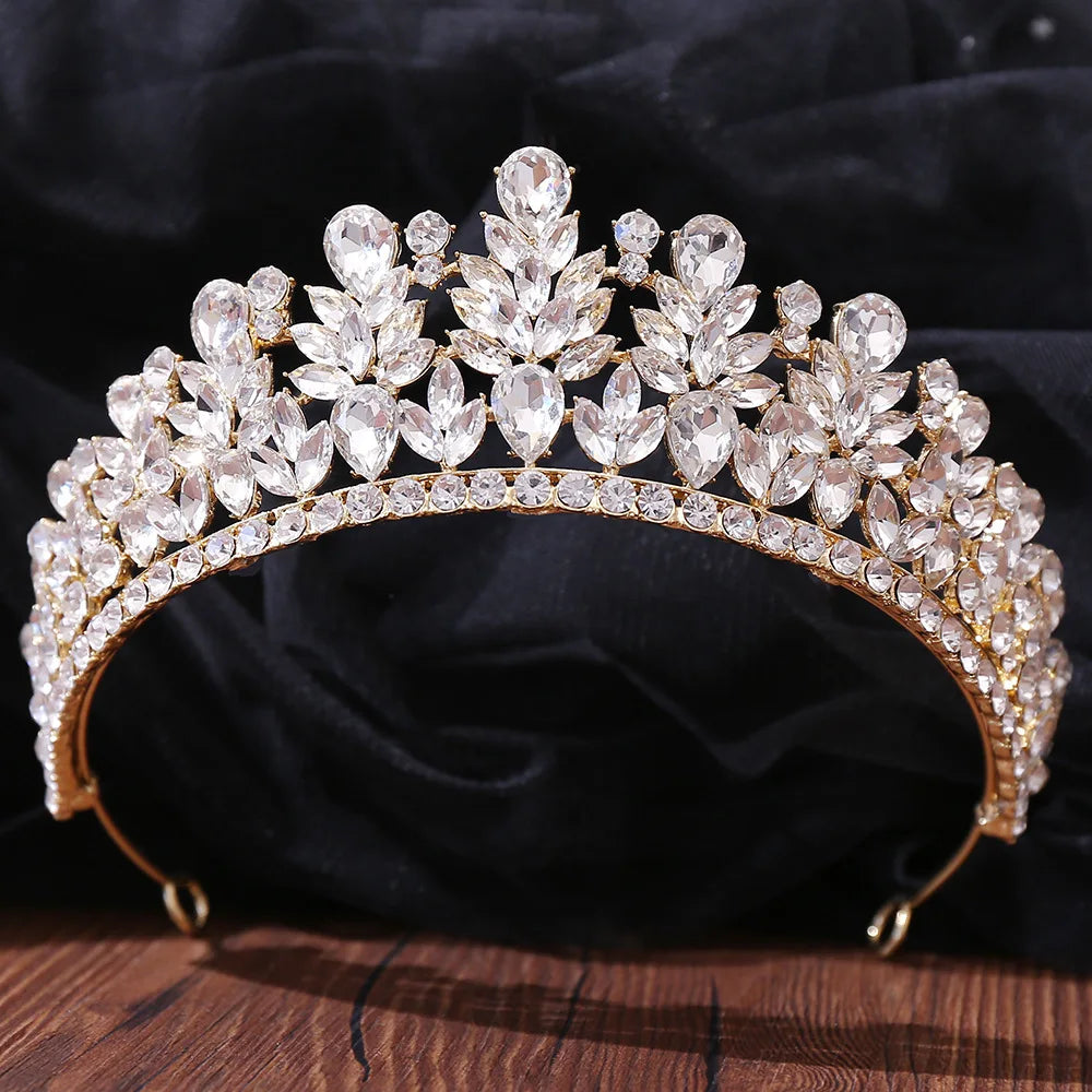 Bridal Luxury Crystal Tiara For Women