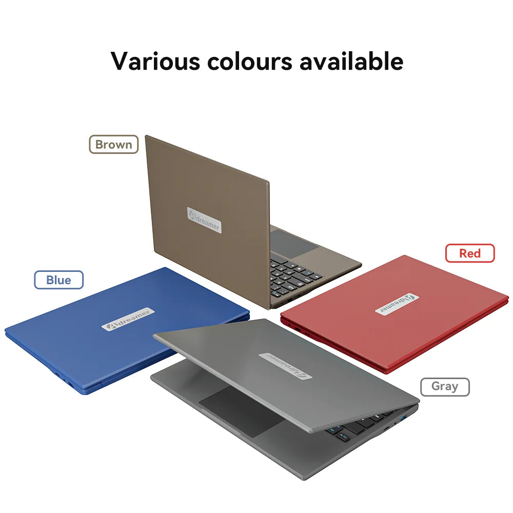 Adreamer Laptop 13.3 Inch Portable Laptops With Intel CPU 2.5K FHD IPS 8GB 1T SSD  2.5K FHD Display Notebook