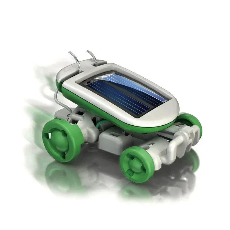 6-In-1 Solar-Powered Robot Kit - DIY Educational Toys for Kids, STEM Assembly Set