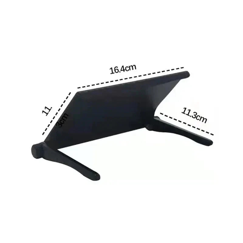 Adjustable Screen Storage Rack - No-Drill Shelf for TV & Computer Monitors