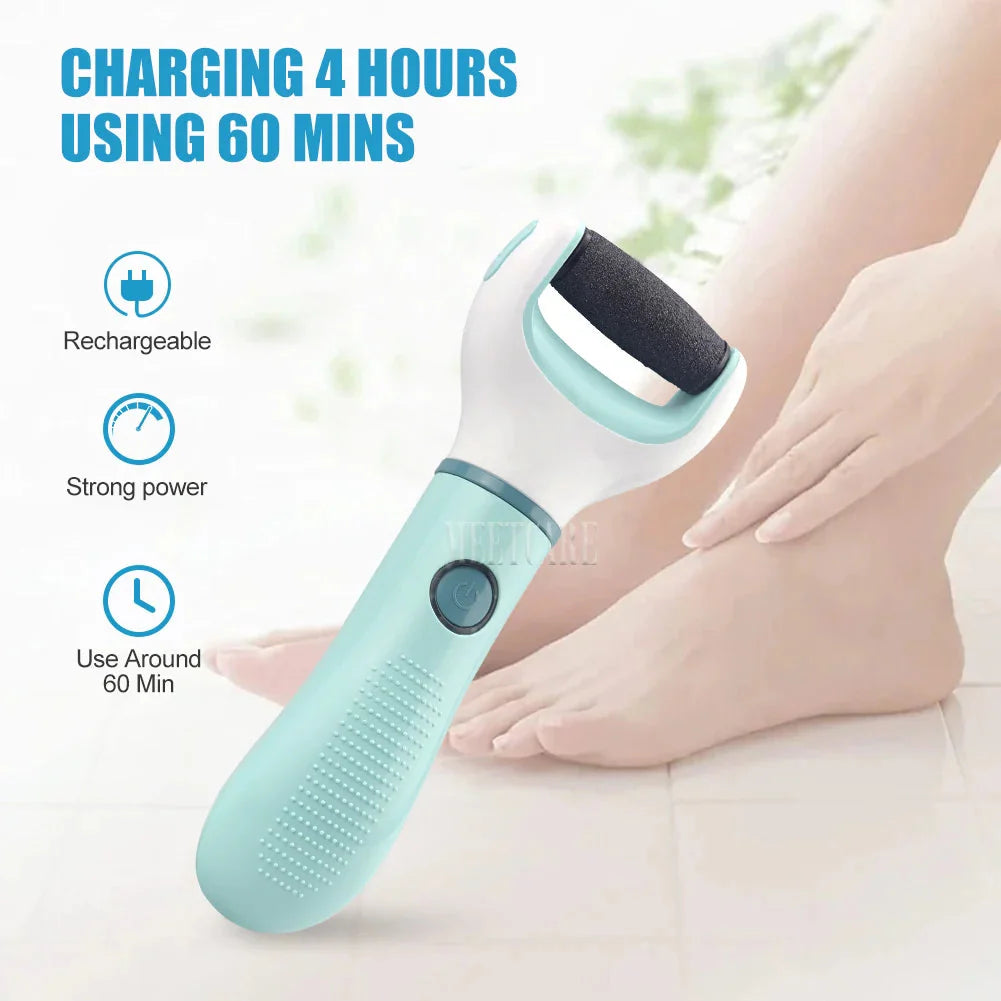 Electric Foot Grinder Dead Skin Remover Callus Pedicure Shaver