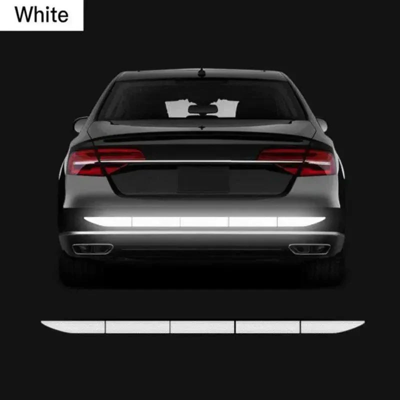1 Set Reflective Warning Safety Tape – Car Trunk Anti-Collision Strips for Vehicle Protection