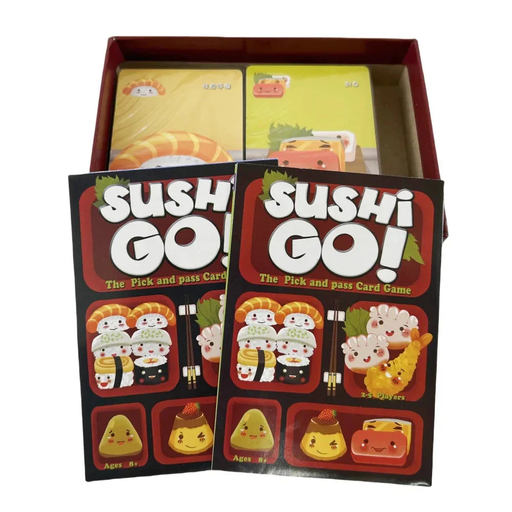 Sushi Go Card Game – Fun Family Party Board Game & Holiday Gift