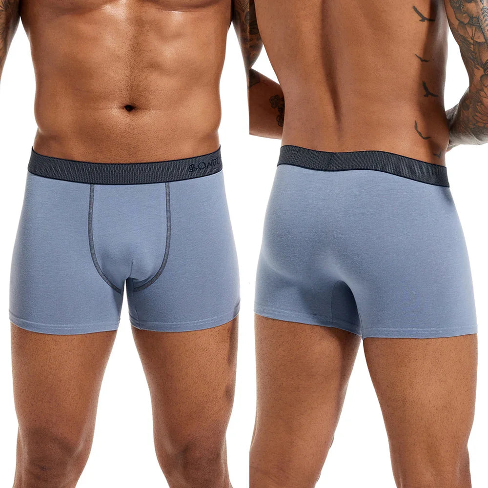 5pcs Pack Cotton Men Underwear Boxers