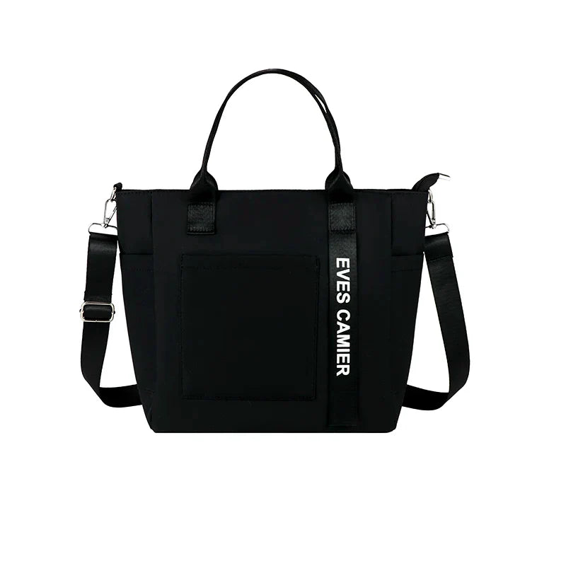 Nylon Fabric Shoulder Bag Casual Large Capacity Versatile Crossbody Bag Daily Commuting Tote Bag