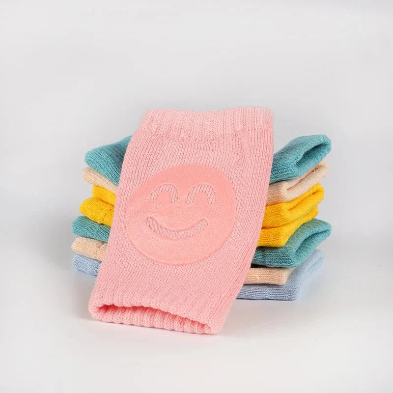 Baby Knee Pads Non-Slip Crawling Leg Warmers for Infants & Toddlers 0–2 Years Cotton Safety Protector