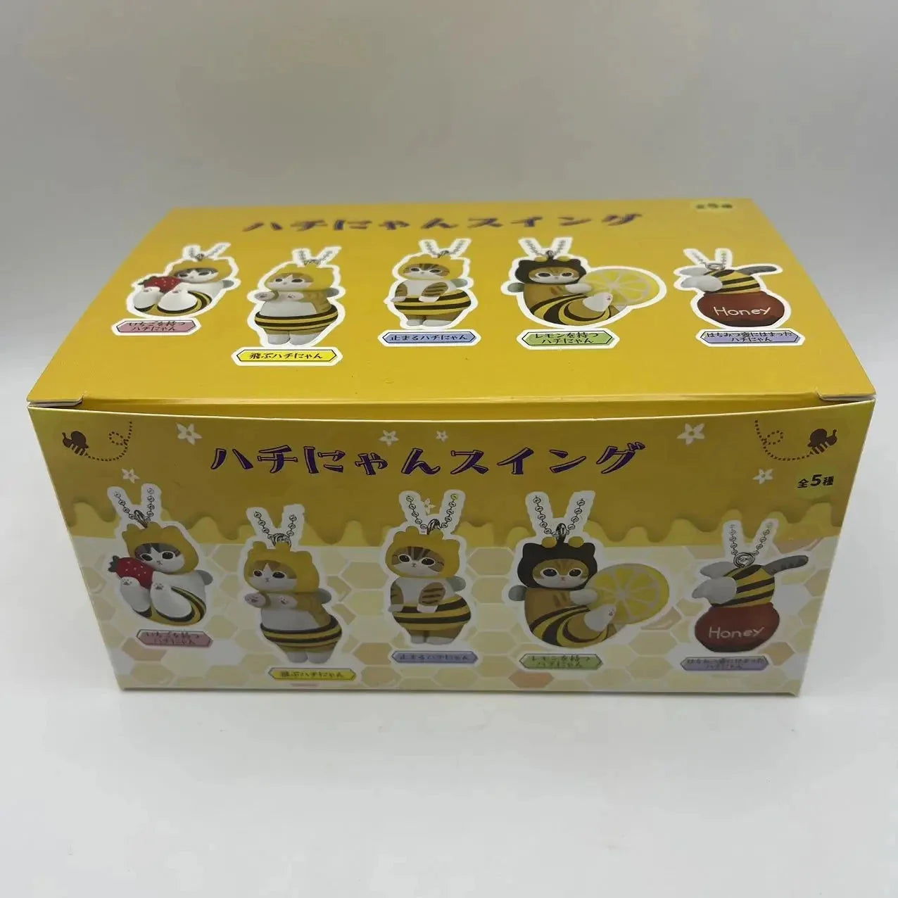 New Mofusand Bee Shaped Blind Box Twisted Egg Bee Cat Anime Figure Ornament Cute Doll Handmade Model Decor Toy Kid Birthday Gift