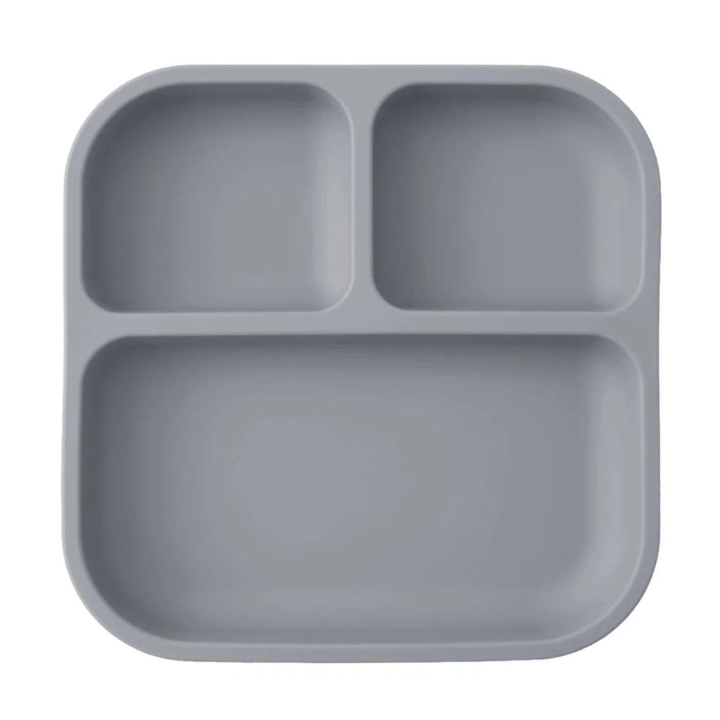 BPA Free Silicone Divided Suction Baby Plate