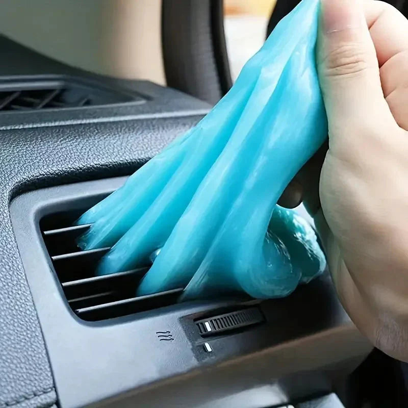 70g Car Cleaning Gel Slime - Effortlessly Remove Dust from Air Vents, Keyboards, and More