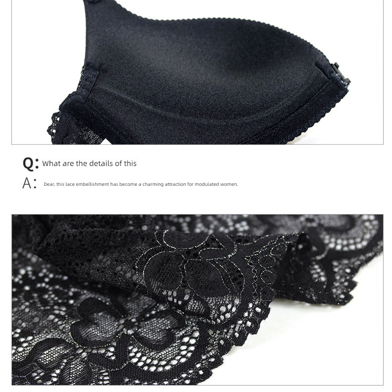 Women Front Buckle Sexy Push up Bra