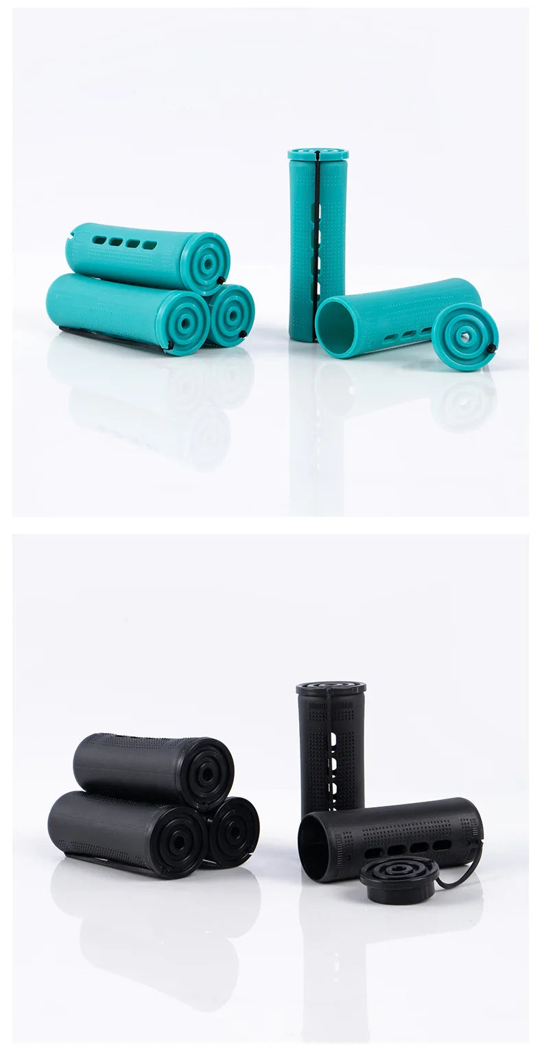 10pcs Heatless Hair Soft Curling Rollers
