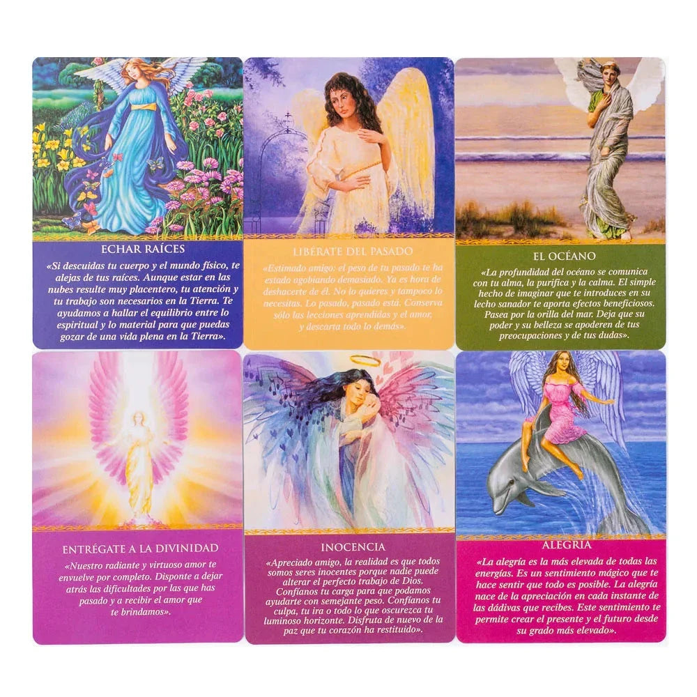 Daily Guidance From Your Angels – 44-Card Spanish Oracle Deck
