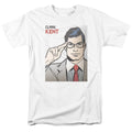 Superman Clark Kent Cover Mens T Shirt White Officially Licensed