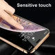 Magnetic Tempered Glass Privacy Metal Case iphone