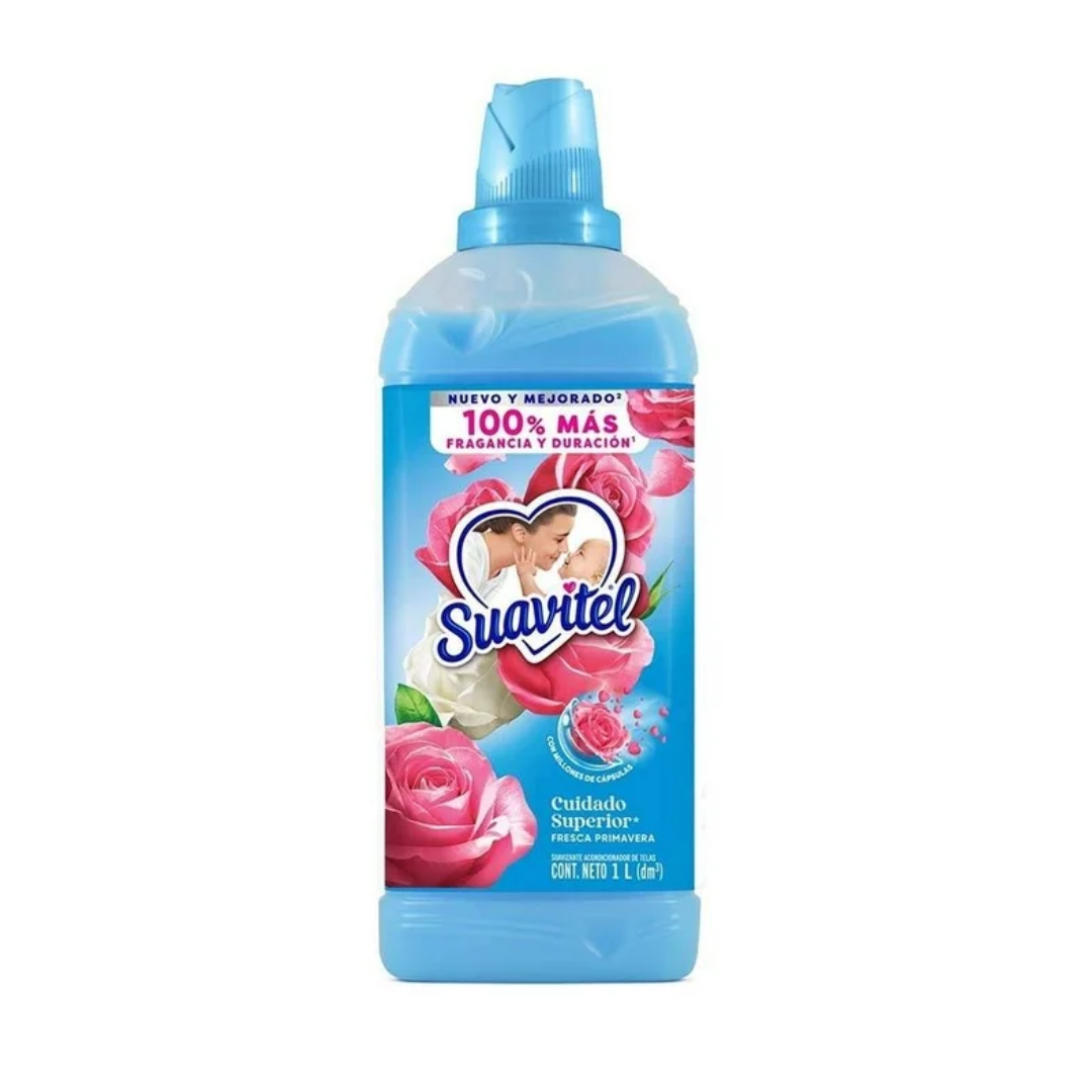 Suavitel Fabric Softener Cuidado Superior (25 oz)