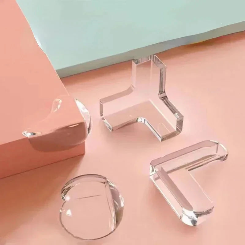 Clear Table Corner Protectors for Baby Furniture Safety Edge Guards