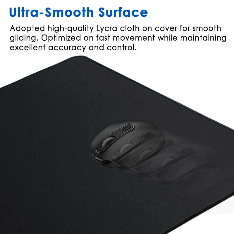 Large Gaming Mouse Pad – XXL Anti-Slip Rubber Desk Mat with Stitched Edges for PC Gamers | Perfect for CS:GO, LOL & Dota