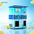 Customized Commercial Self Service Water and Ice Vending Machine with Credit Card Ice Vending Machine for Business