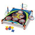 Portable Cornhole Toss Game Set - Easy Assembly Outdoor Yard Game for Kids & Adults