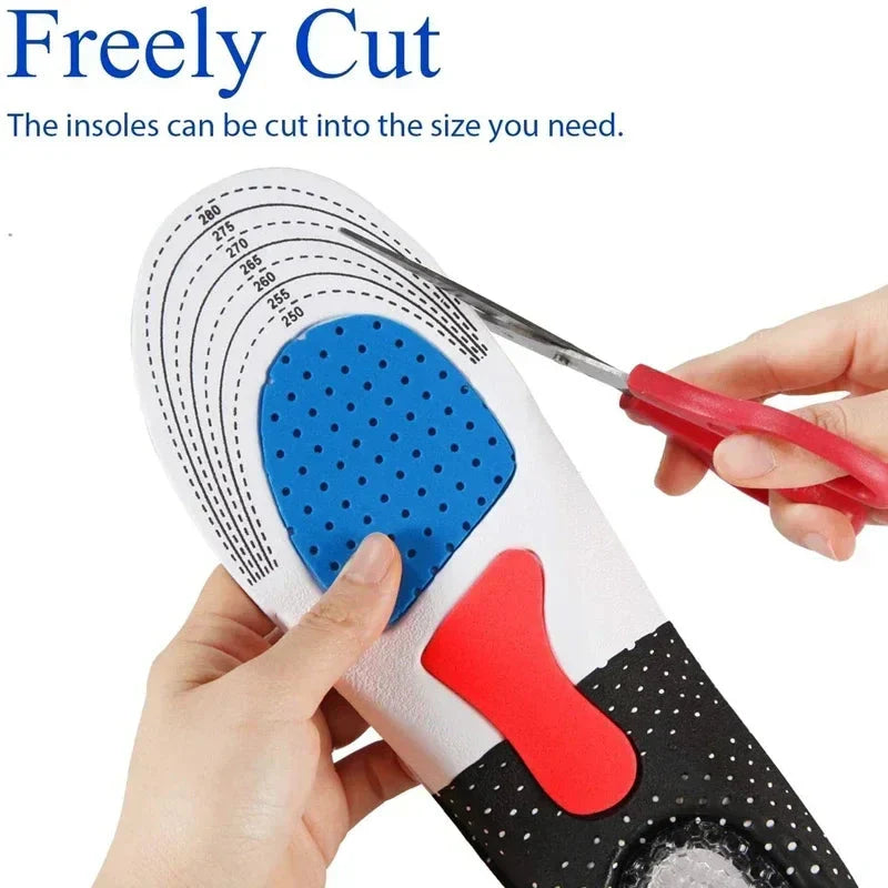 6Pcs Orthopedic Insoles - Arch Support & Shock Absorbing for Plantar Fasciitis