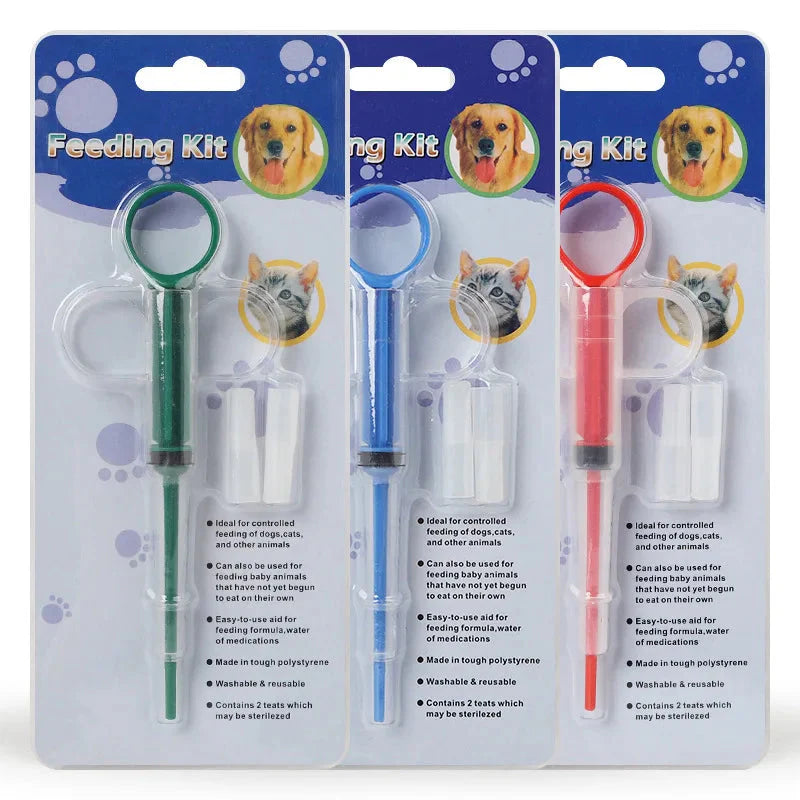 Pet Feeding Syringe – Safe & Easy Medicine Dispenser for Cats & Dogs