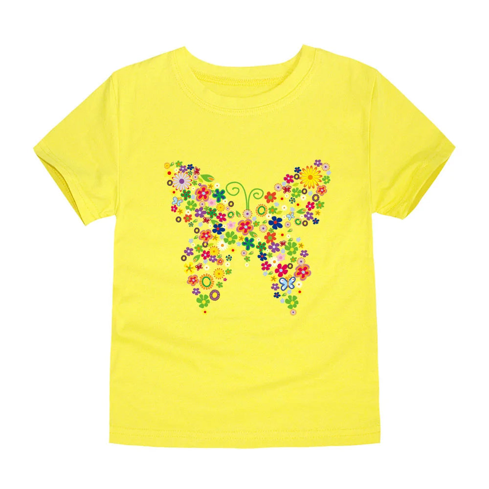 100% Cotton Girls T-Shirts