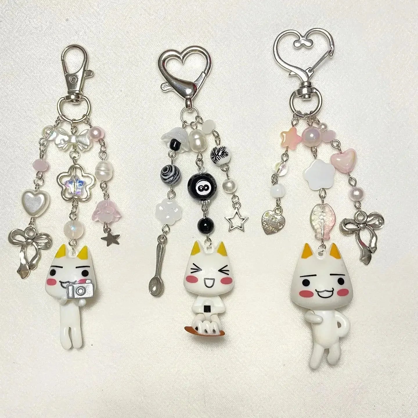 Toro inoue charms cute, anime, kawaii, aesthetic keychain