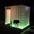 2025 Attractive Portable Lighted Inflatable Photo Booth LED Lighted Inflatable Photo Backdrops For Sale