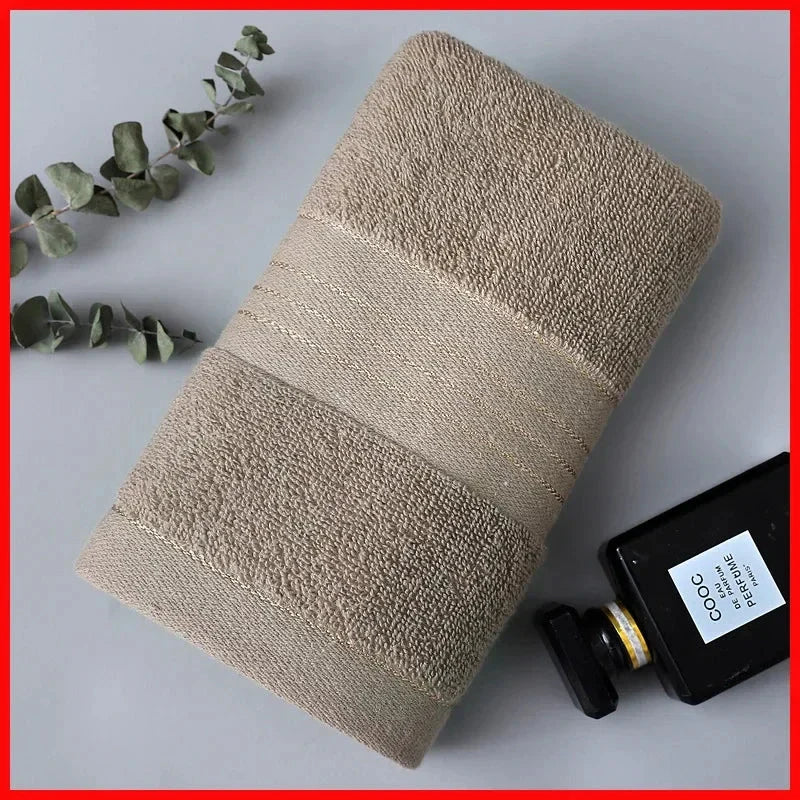 All-Cotton Thick Jacquard Face Towel – Skin-Friendly Bath & Adult Towel