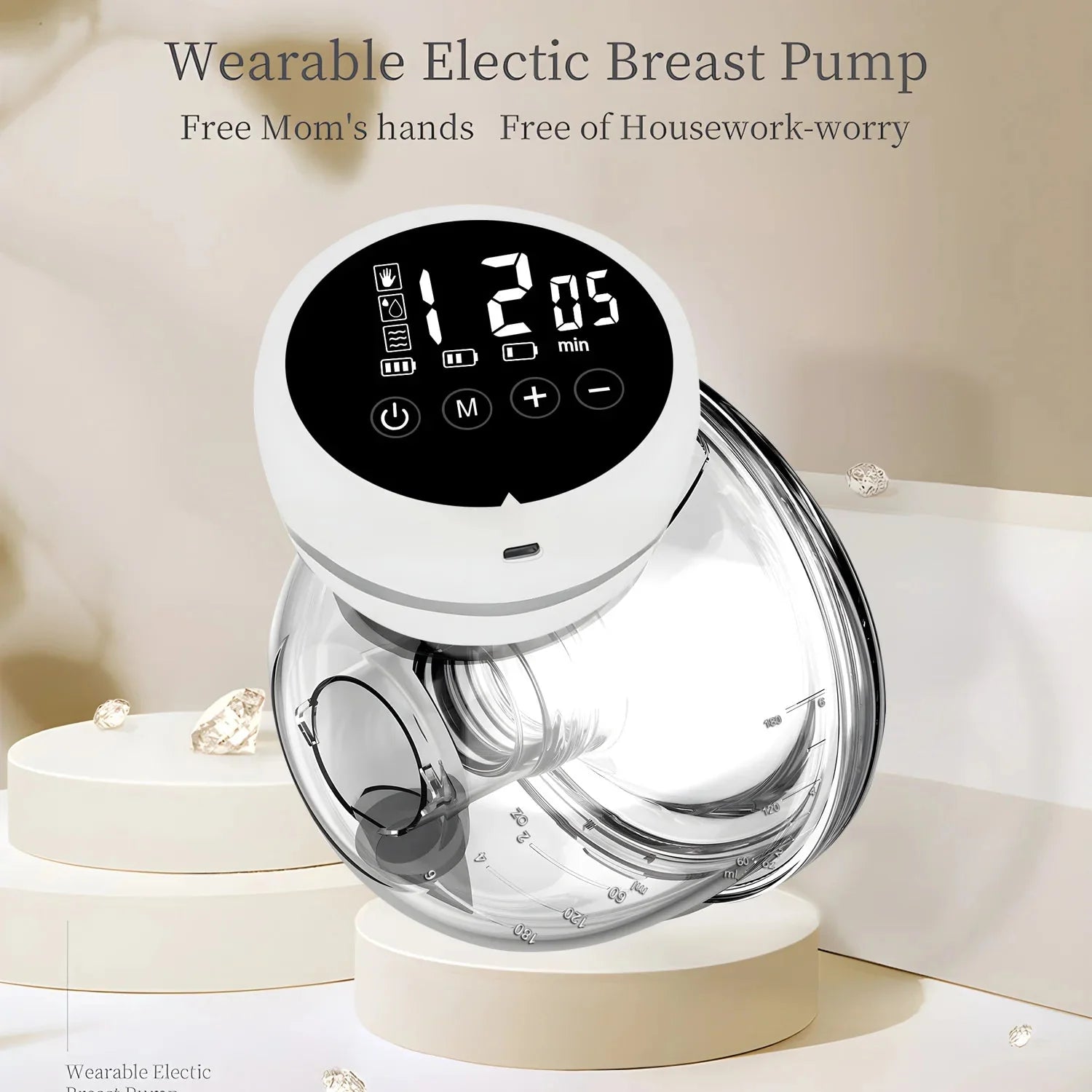 USB Wearable Breast Pump – Electric Automatic Milk Milking Machine