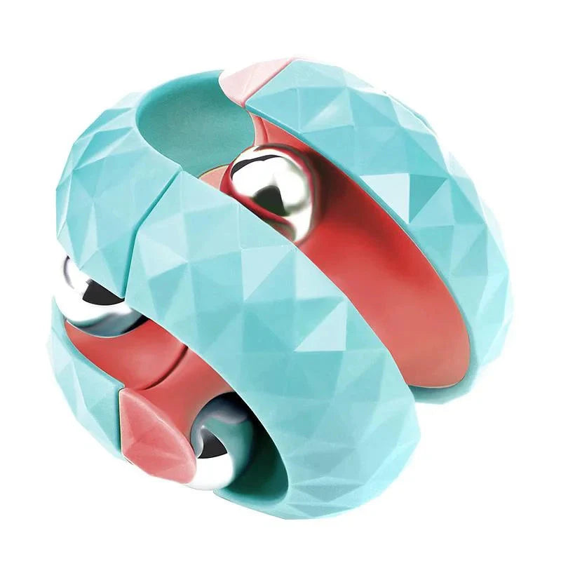 Orbit Ball Fidget Toy – Spinning Cube Stress Relief Puzzle for Kids & Adults