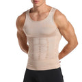 Men's Slimming Body Shaper Vest - Streamlined Compression Support, Tummy & Chest Sculpting, Breathable Everyday Wear