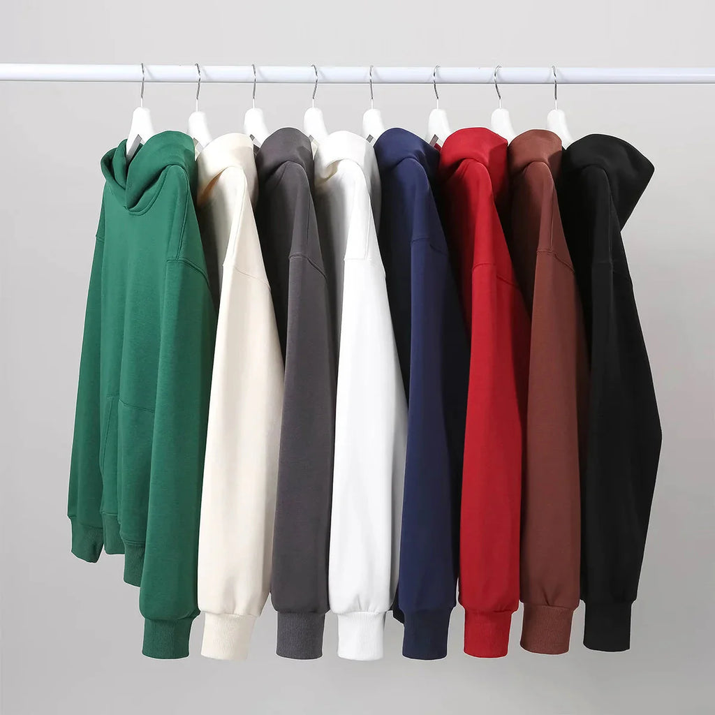 16.9oz Cotton Plus Velvet Hoodie – Thick Fleece Pullover