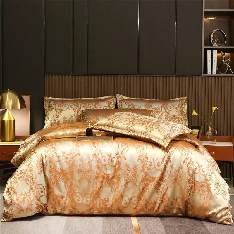 European Soft Fabric Luxury Duvet Cover Set - 3pcs (2)