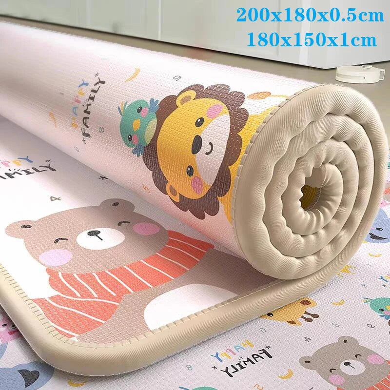 Non-Toxic Baby Crawling Play Mat | EPE Activity Gym Carpet