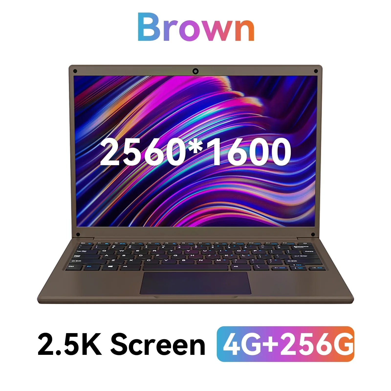 Adreamer Laptop 13.3 Inch Portable Laptops With Intel CPU 2.5K FHD IPS 8GB 1T SSD  2.5K FHD Display Notebook