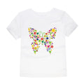 100% Cotton Toddler Girl T- Shirts