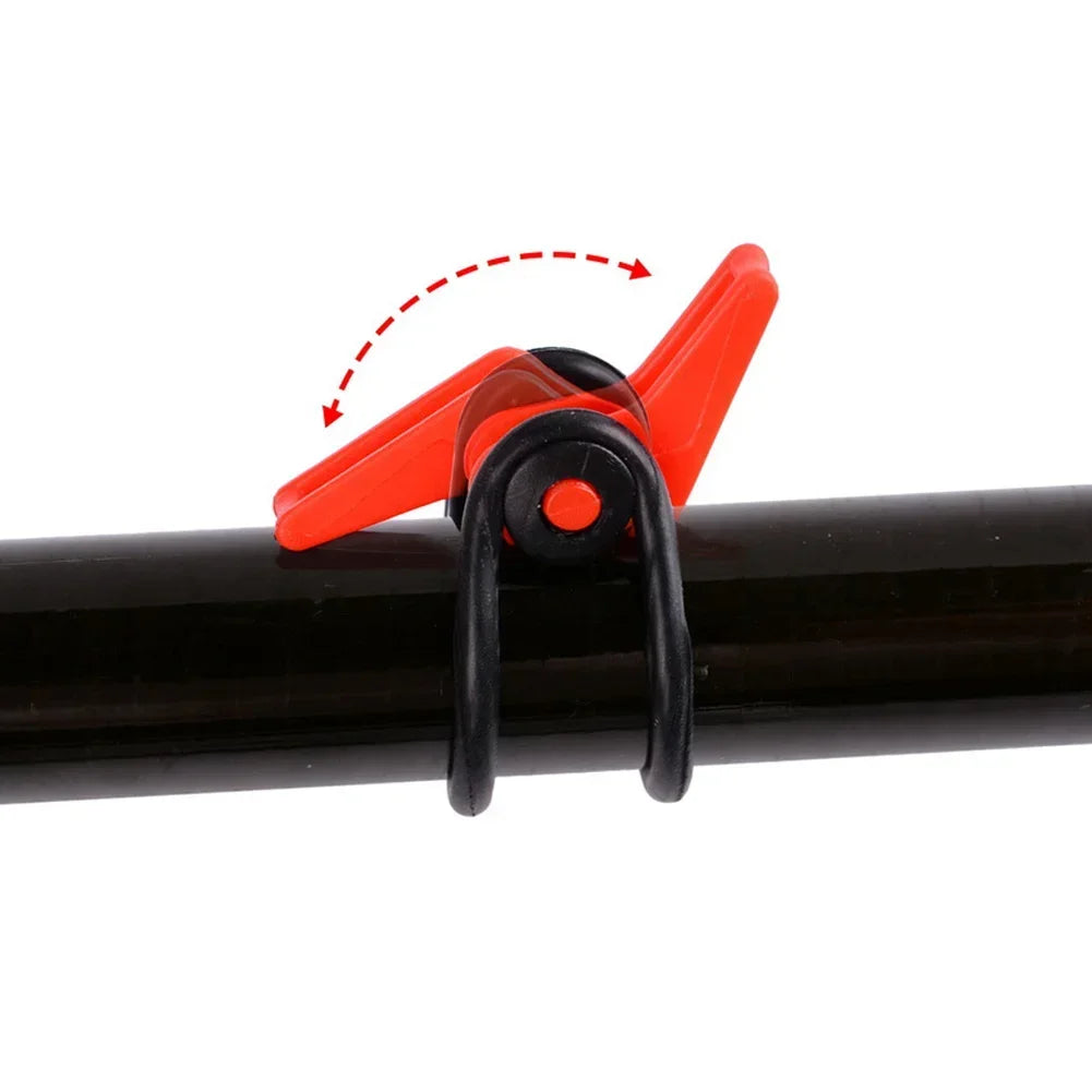 10pcs/lot Fishing Rod Pole Hook Keeper - Securely Silicone Ring Iso Hold Bait Lures and Jigs for Safe and Easy Fishing