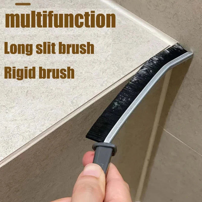 Hard Bristle Crevice Cleaning Brush – Perfect for Tile Joints, Window Tracks, and Seam Cleaning