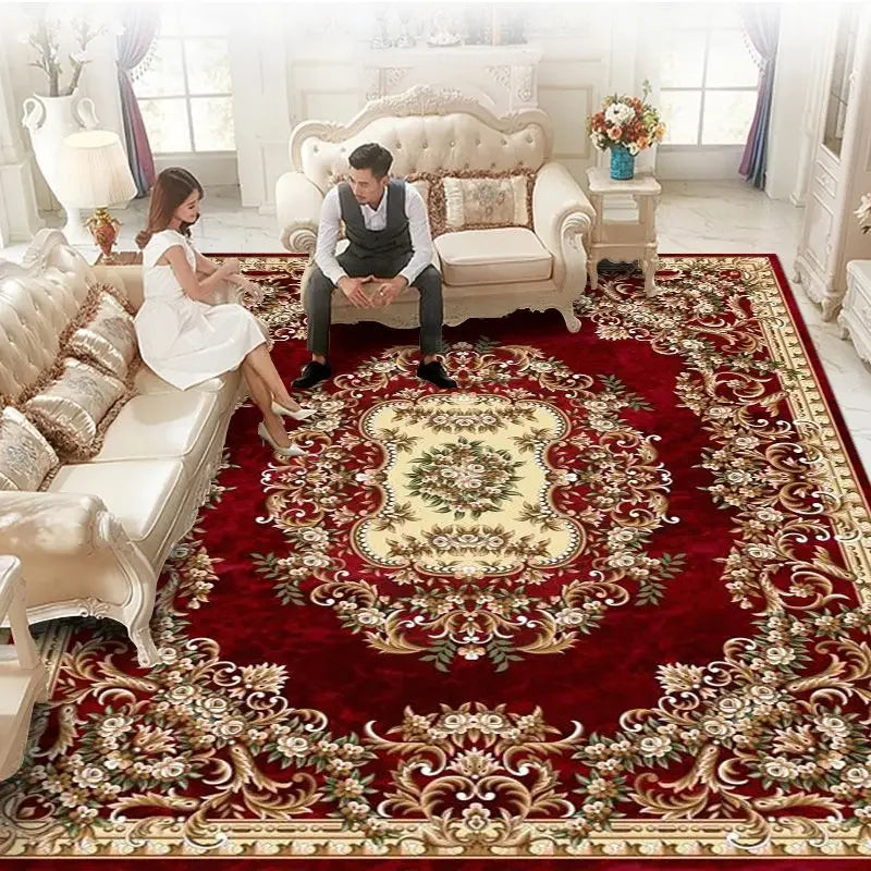 Luxury European Carpets for Living Room, Bedroom 200x300 Home Large Area Rugs Rug Washable