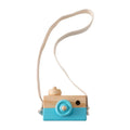 Wooden Fashion Camera Montessori Baby Toy Pendant