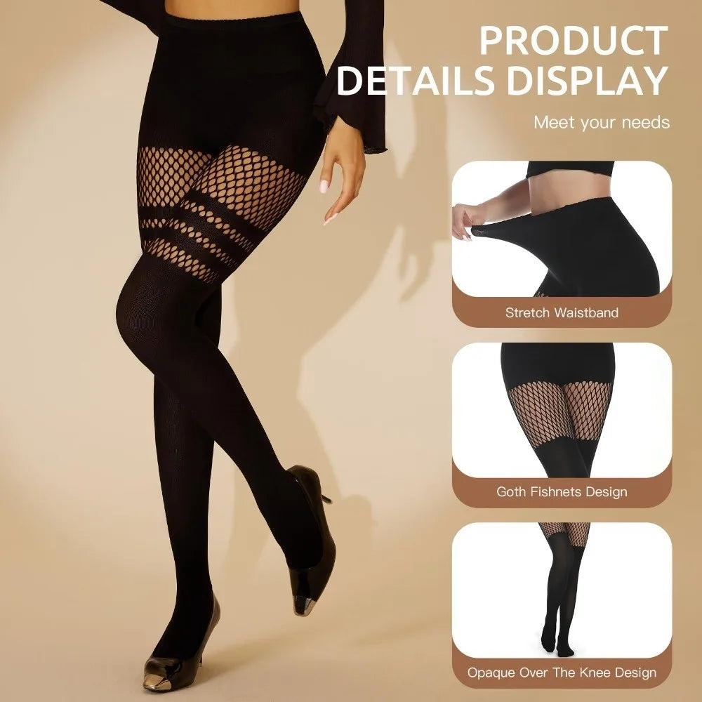 High-Quality Style Fishnet Stockings Socks Pantyhose