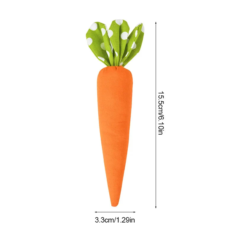 1/5pcs Easter Spring Carrot Ornaments
