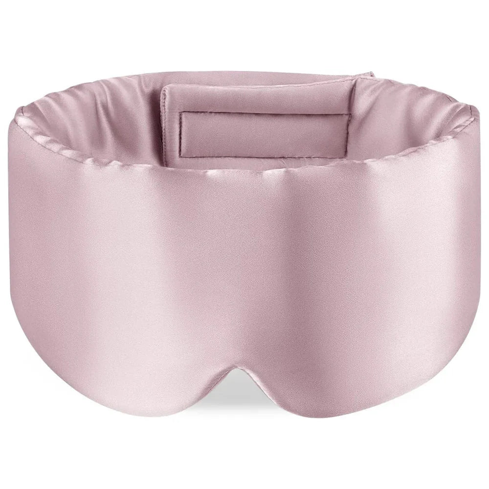 100% Mulberry Silk Sleeping Mask – Soft Eyepatch for Travel & Sleep