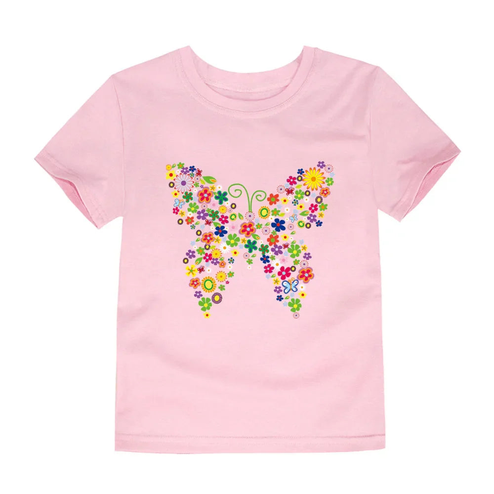100% Cotton Girls T-Shirts