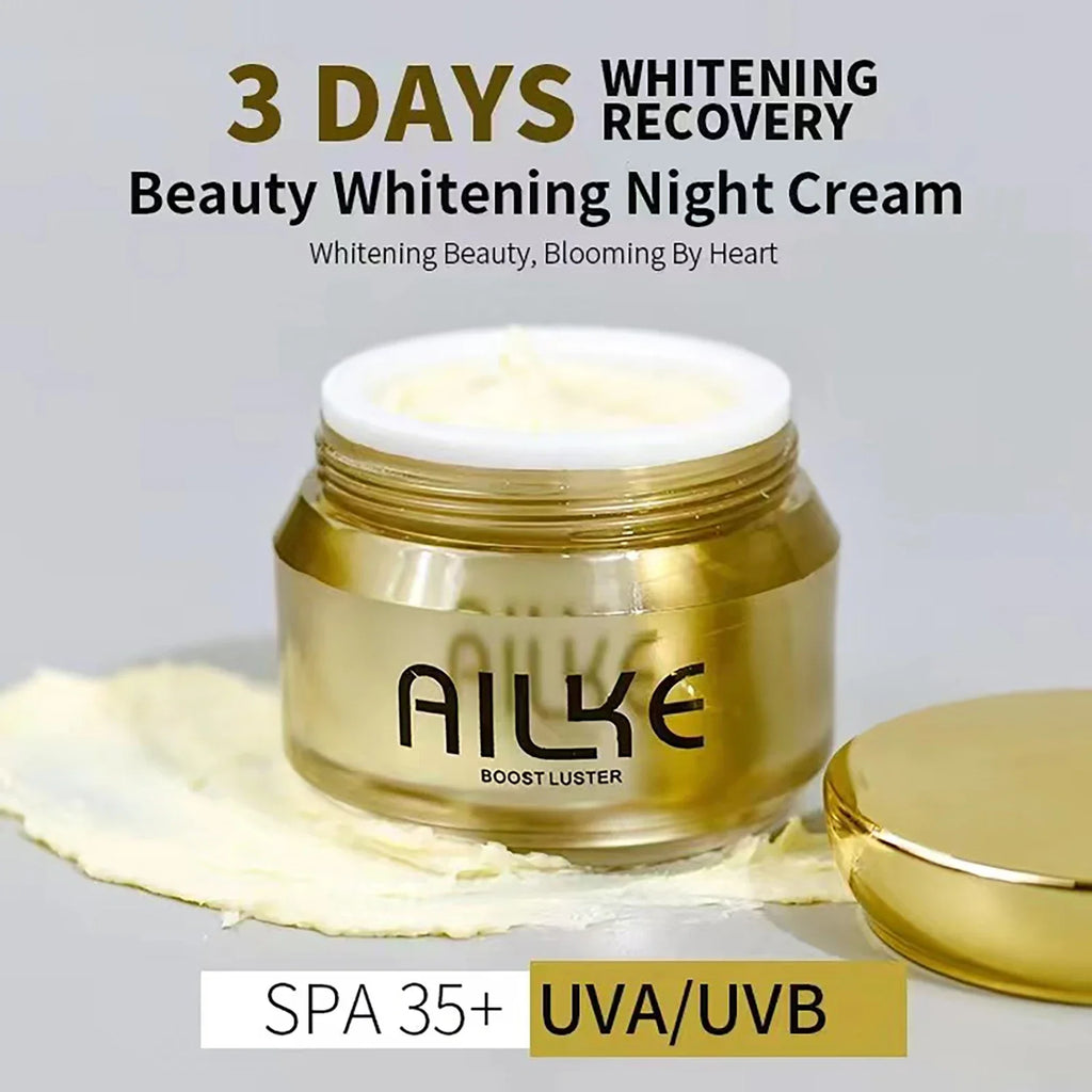 AILKE Dark Spot Corrector Hydration Facial Cream With Spf35+ Lighting Skin Tone Anti-sunburn Skin Care