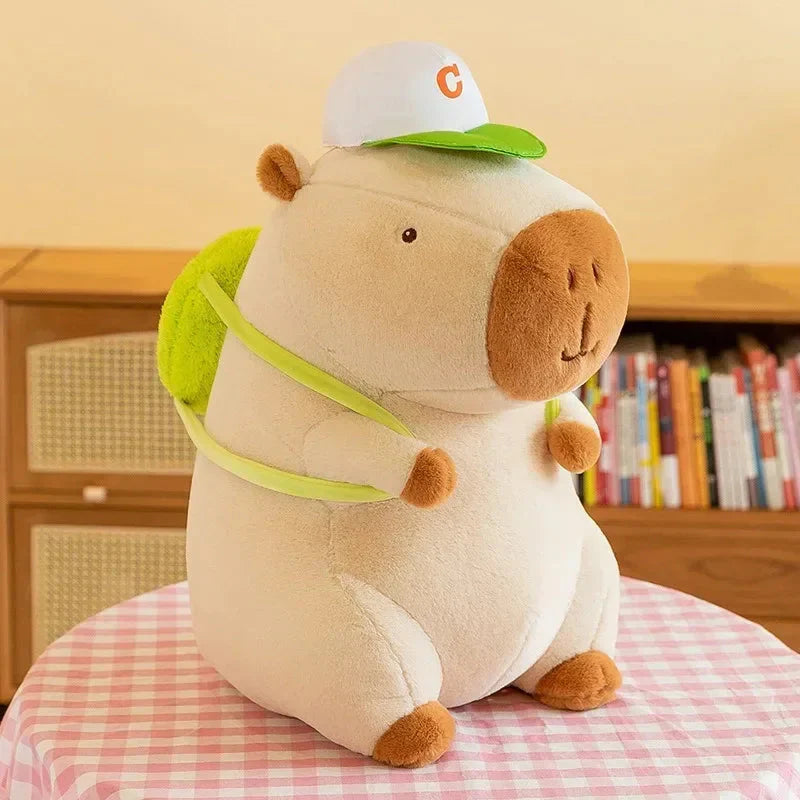 12-32cm Capybara Plush Simulation Capibara Anime Fluffty Toy Cute Doll Stuffed Animals Soft Doll Plush Children Christmas Gift
