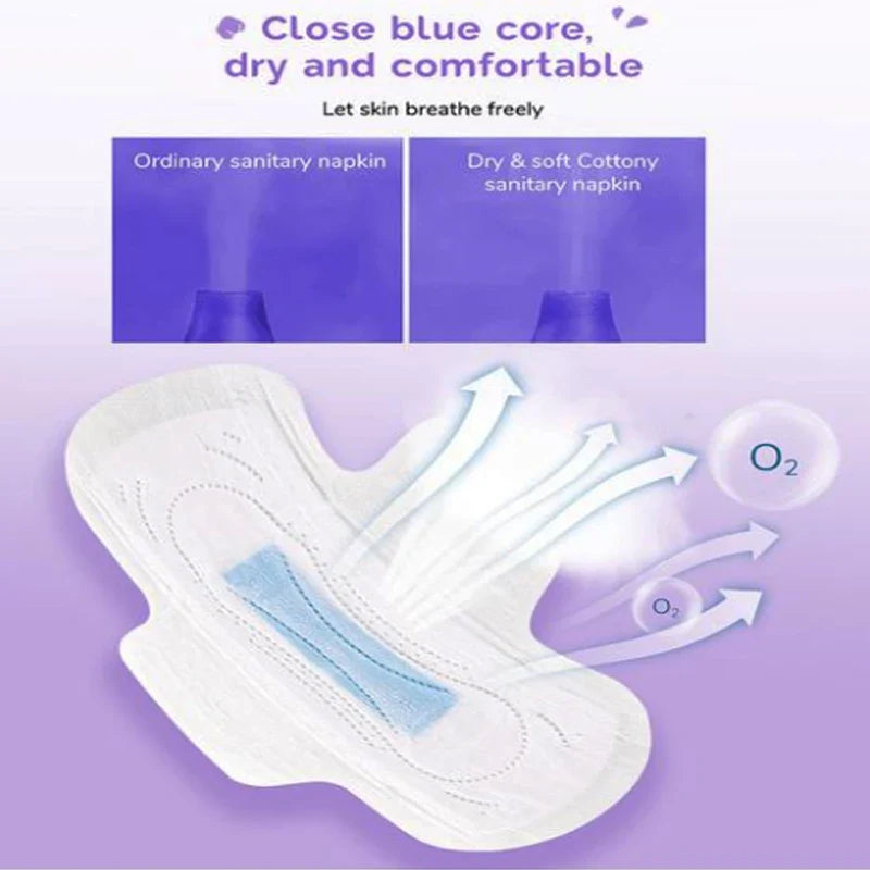 27Pcs/3Bags Anion Sanitary Napkin Menstrual Pad Feminine Hygiene Product Night use Nursing Care Menstrual Period Sanitary napkin